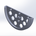 Load image into Gallery viewer, Premium PTEG-Reinforced Orbital Sander 5" (127mm) Holder Mount For Makita, Festool, Mirka, Bosch and Surfprep Sanders - Veteran Made
