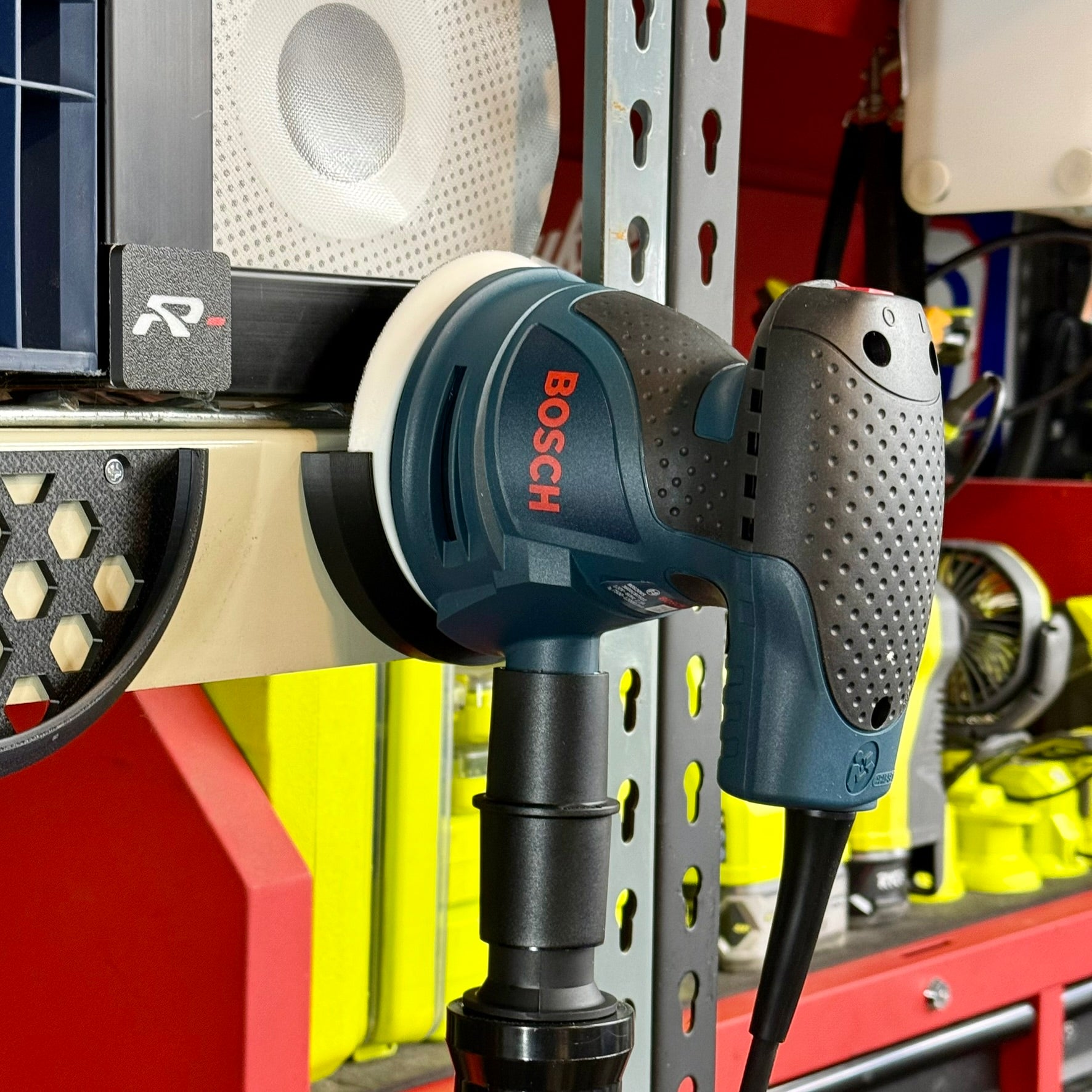 Premium PTEG-Reinforced Orbital Sander 5" (127mm) Holder Mount For Makita, Festool, Mirka, Bosch and Surfprep Sanders - Veteran Made