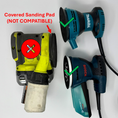 Load image into Gallery viewer, Premium PTEG-Reinforced Orbital Sander 5" (127mm) Holder Mount For Makita, Festool, Mirka, Bosch and Surfprep Sanders - Veteran Made
